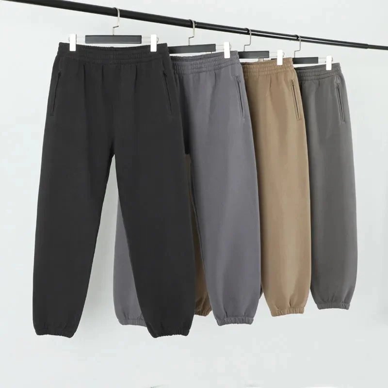 Loose-Fit Distressed Sweatpants