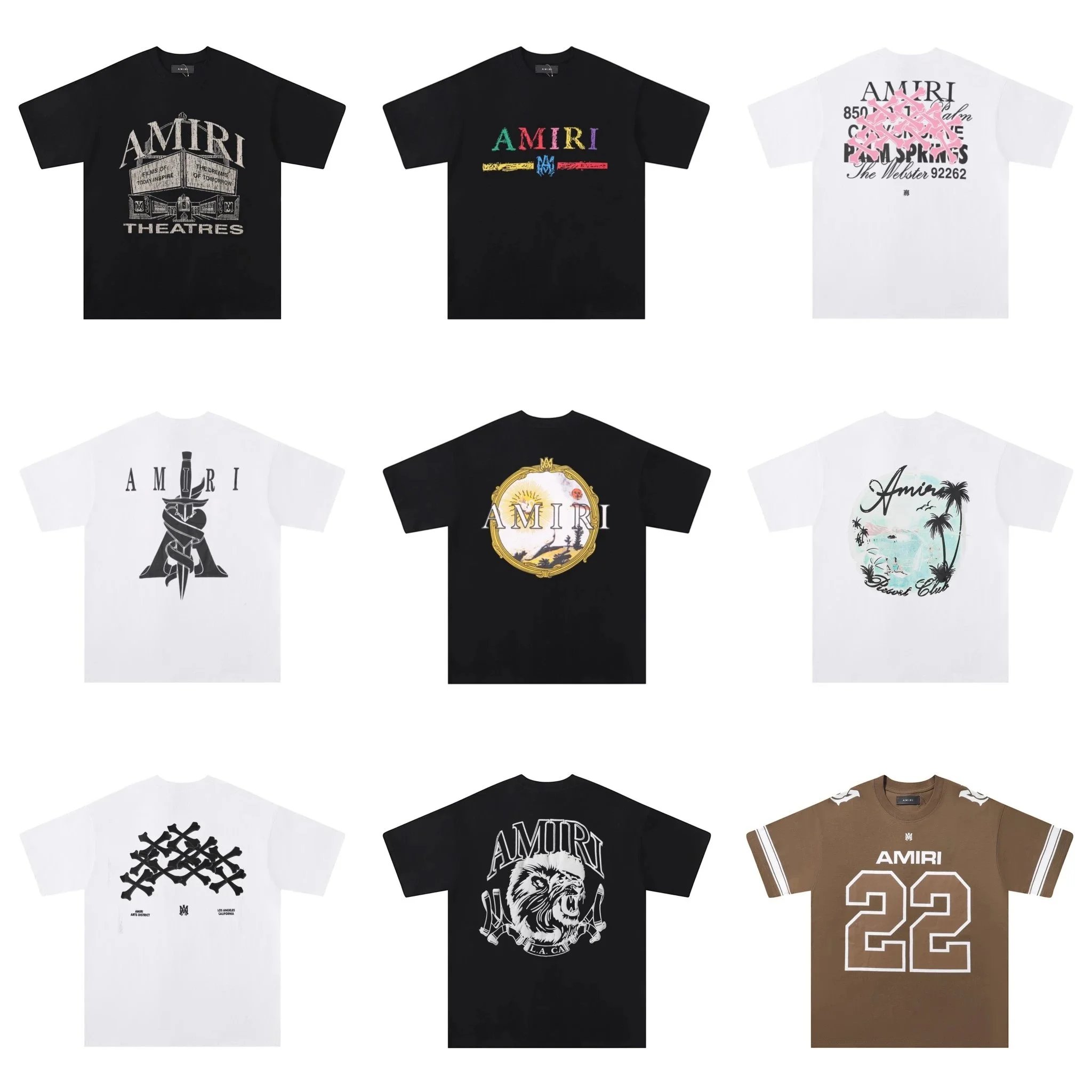 Loose-Fit Short-Sleeve T-Shirt — #1033