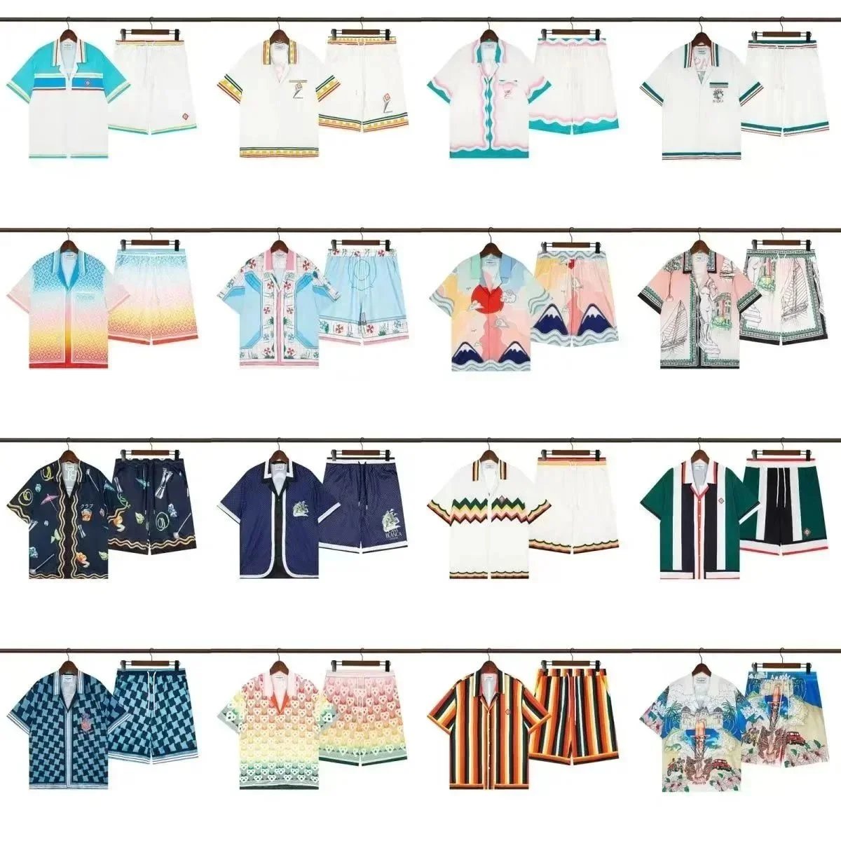 Short-Sleeve T-Shirt & Shorts Set — #1088