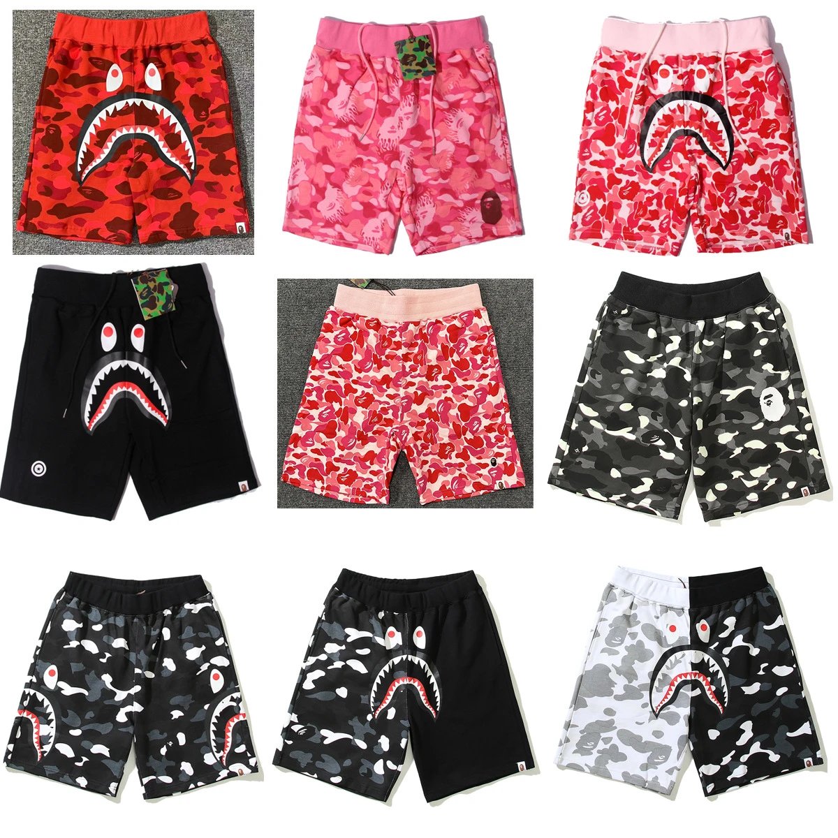 Unisex Cotton Camo Shorts — RF