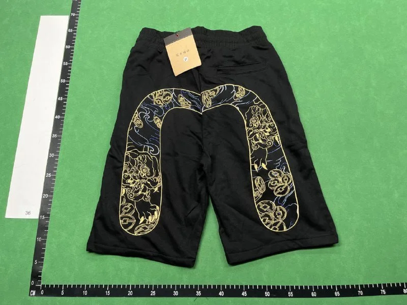 Printed Denim Shorts — #1127 6