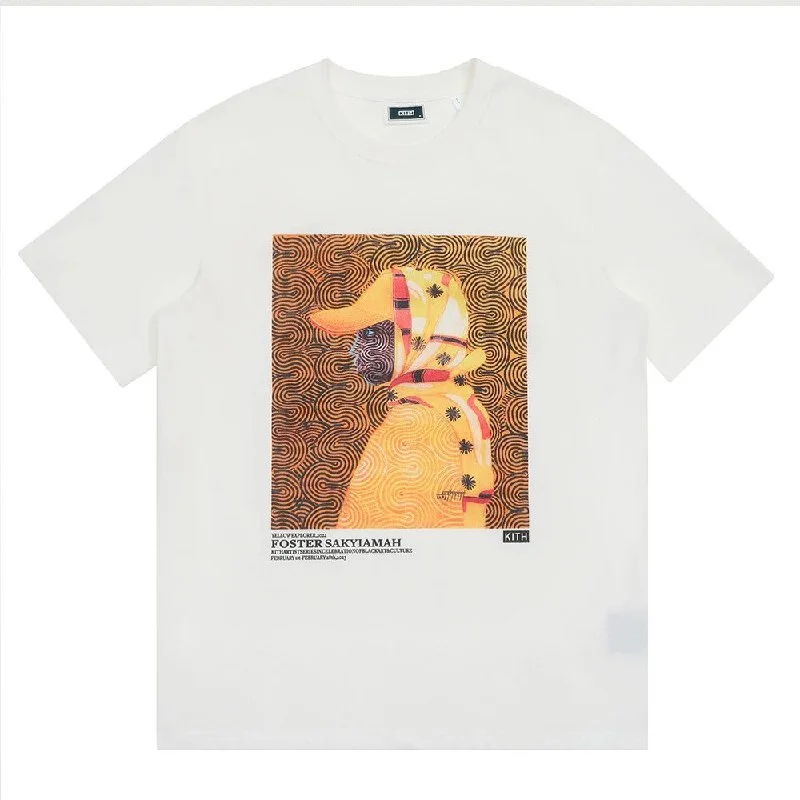 Unisex Loose-Fit Crewneck Short-Sleeve T-Shirt 9