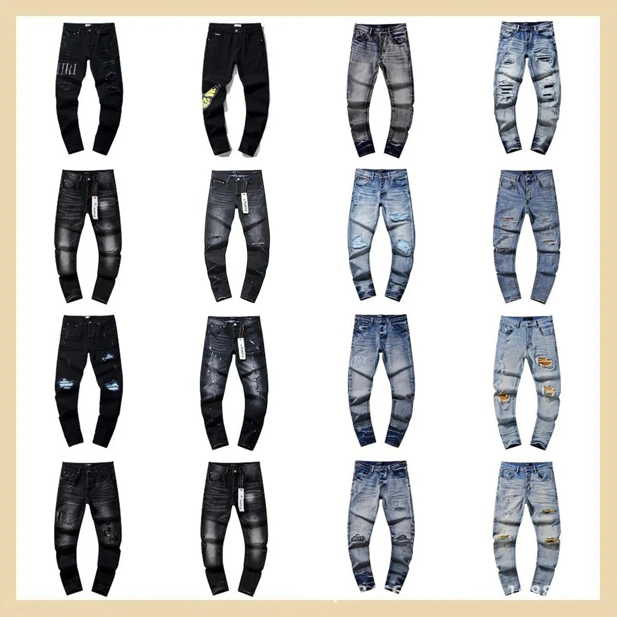 Distressed Jeans