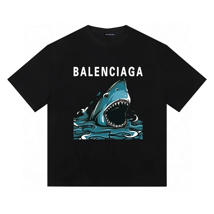 Unisex Loose-Fit Plus-Size Crewneck Short-Sleeve T-Shirt — #1308 2