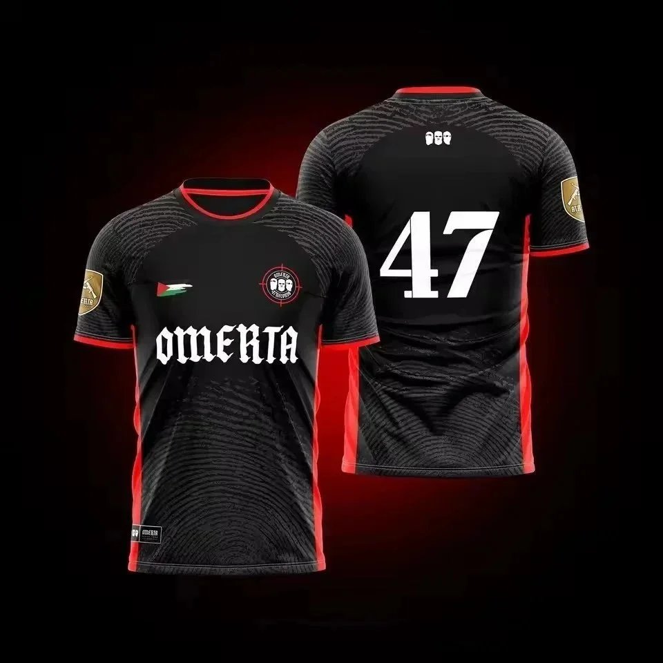 Omerta 47 series 3D Short-Sleeve Top round neck — #1326
