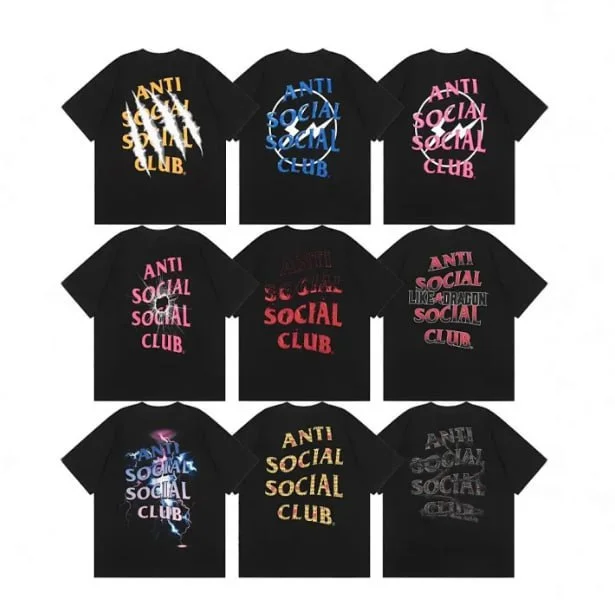 Cartoon round neck men’s pullover couple short-sleeved T-Shirt 5