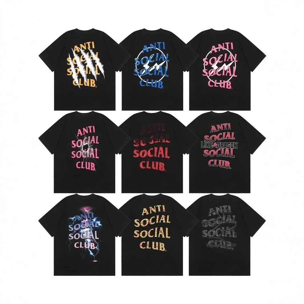 Cartoon round neck men’s pullover couple short-sleeved T-Shirt