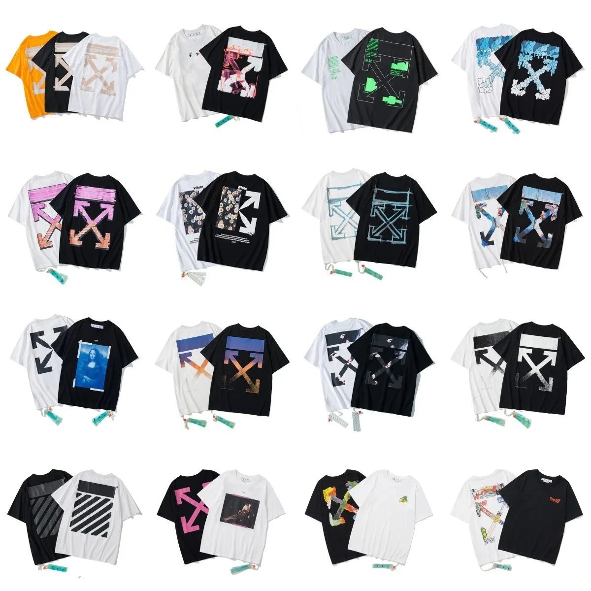 Unisex Short-Sleeve Printed T-Shirt Selection — OFFOW