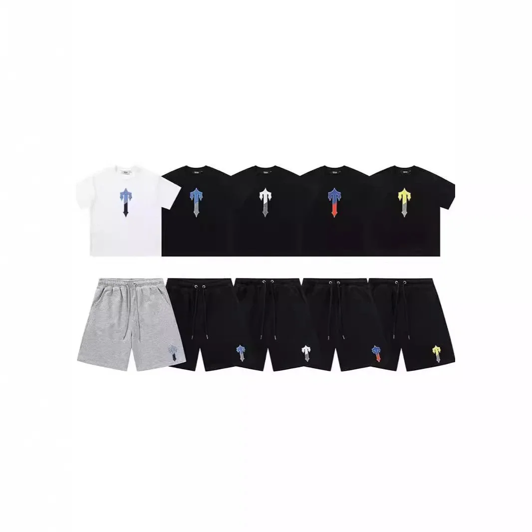 Short-Sleeve Embroidered T-Shirt & Shorts Set — Trap*star 2