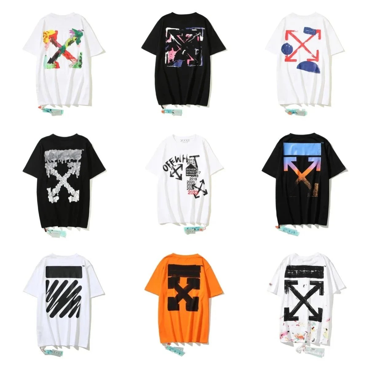 Unisex Cotton Short-Sleeve Printed T-Shirt — #1382