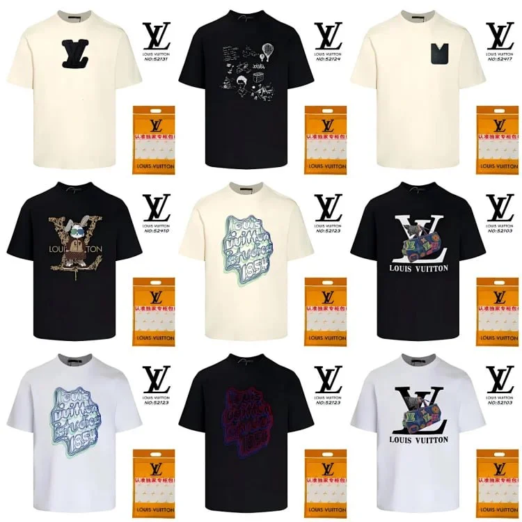 Crewneck Short-Sleeve T-Shirt Selection — LL55 3