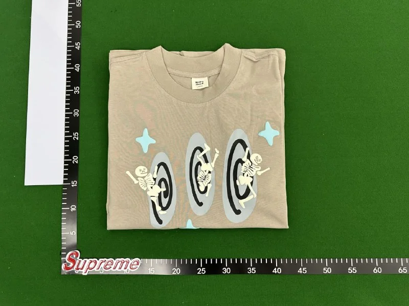 Collection of cartoon foam printed round neck short-sleeved T-Shirts — #1439 4