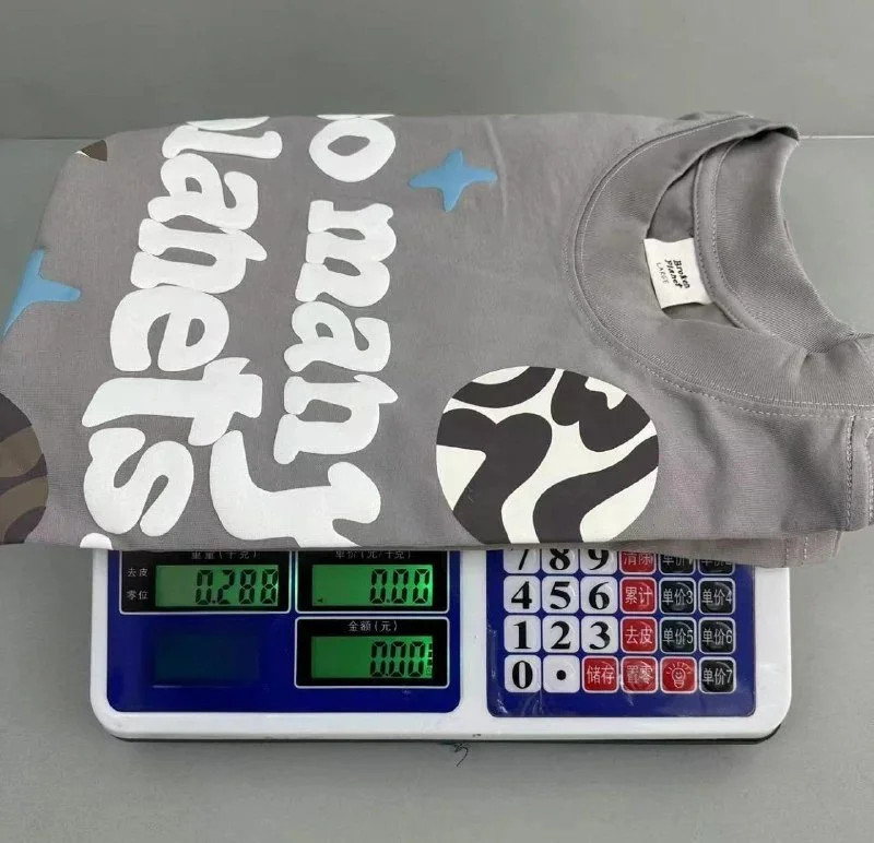 Crewneck Short-Sleeve Printed T-Shirt — #1482 6