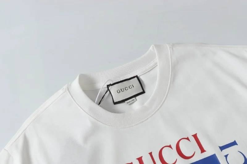 Unisex Loose-Fit Cotton Crewneck Short-Sleeve T-Shirt — #1514 4