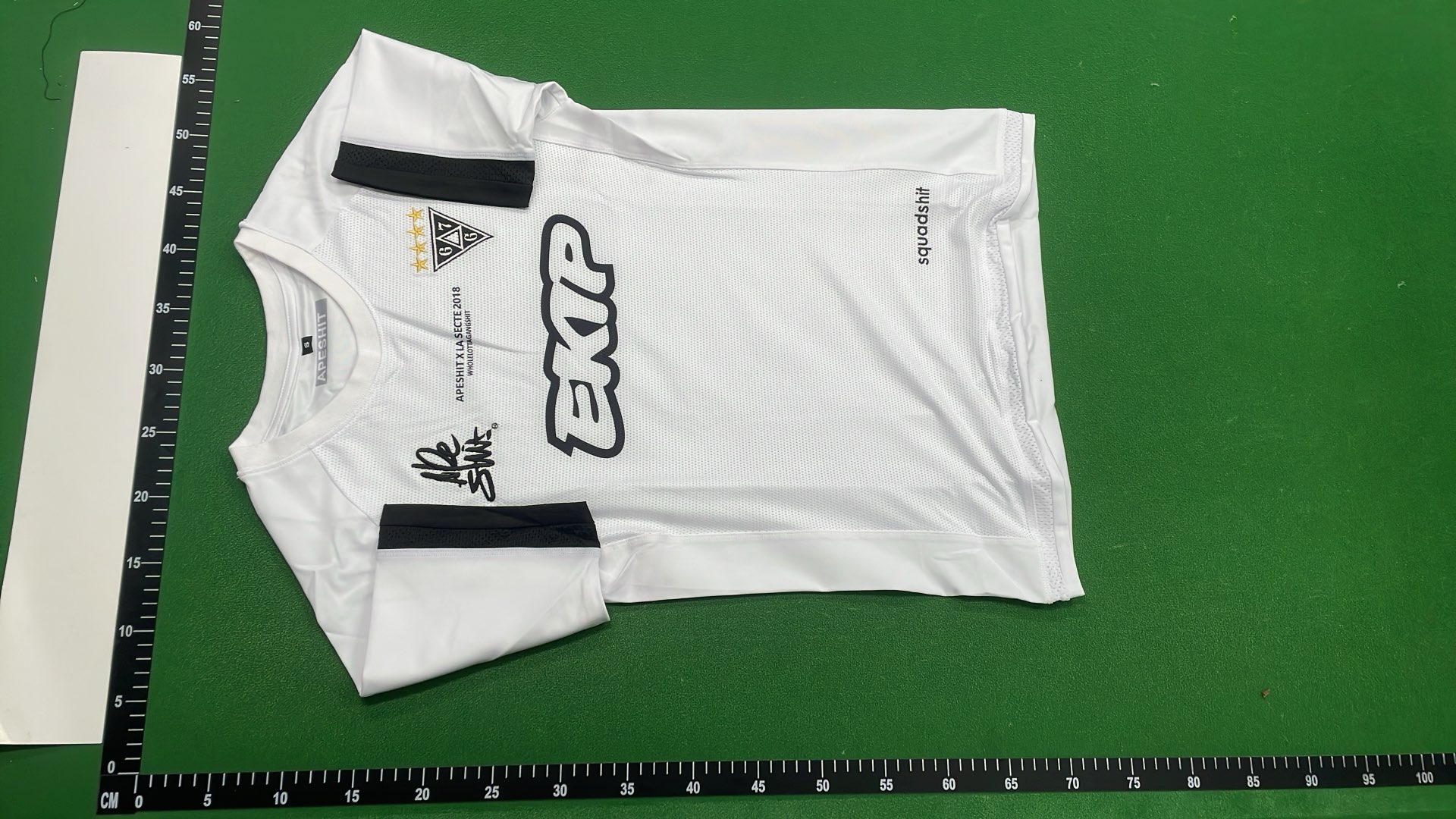 Short-Sleeve Embroidered Sports Jersey — Apeshit 4