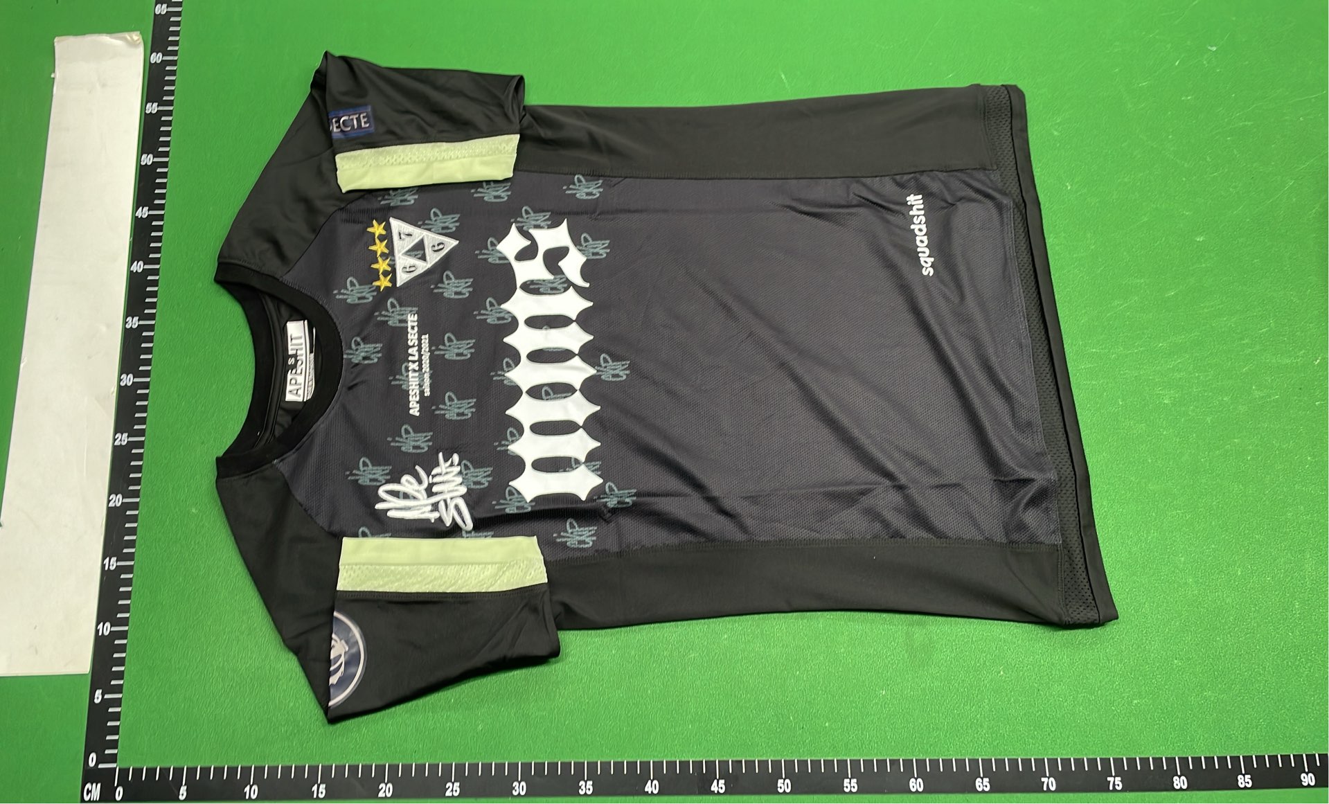 Short-Sleeve Embroidered Sports Jersey — Apeshit 8