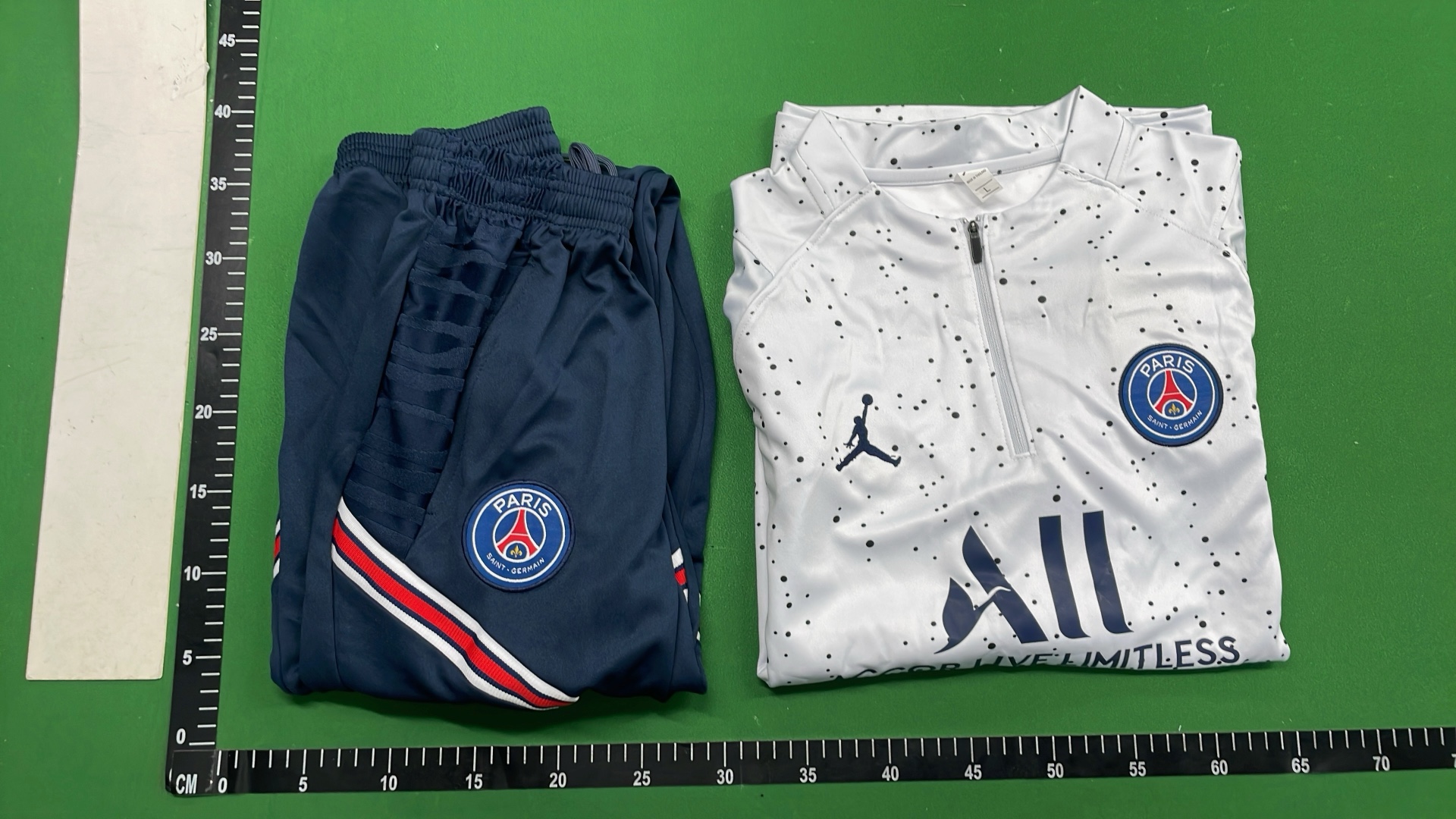 Chelsea Inter Milan Atletico Madrid Training Wear Football Wear Long Sleeve Main Suit Half-Zip Jersey 10