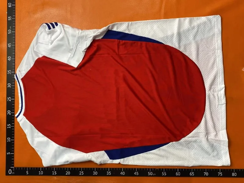Arsenal 2024/25-Style Home Football Jersey — Red & White 5