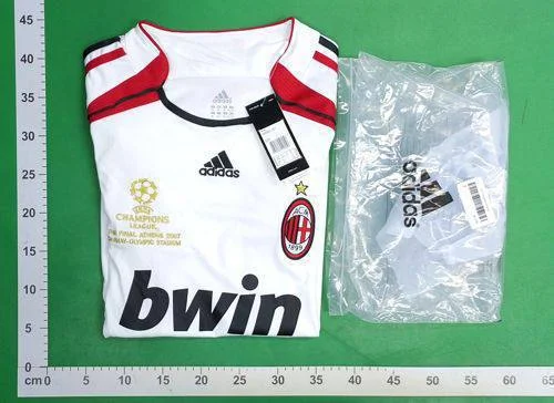 Classic retro player fans Serie A 0607AC Milanazio football sportswear — #1583 8