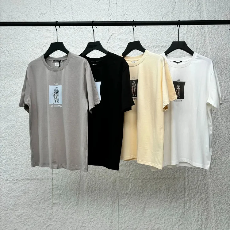 Men's Crewneck Short-Sleeve Printed T-Shirt — CY 2