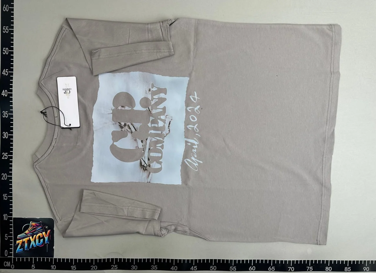 Men's Crewneck Short-Sleeve Printed T-Shirt — CY 4