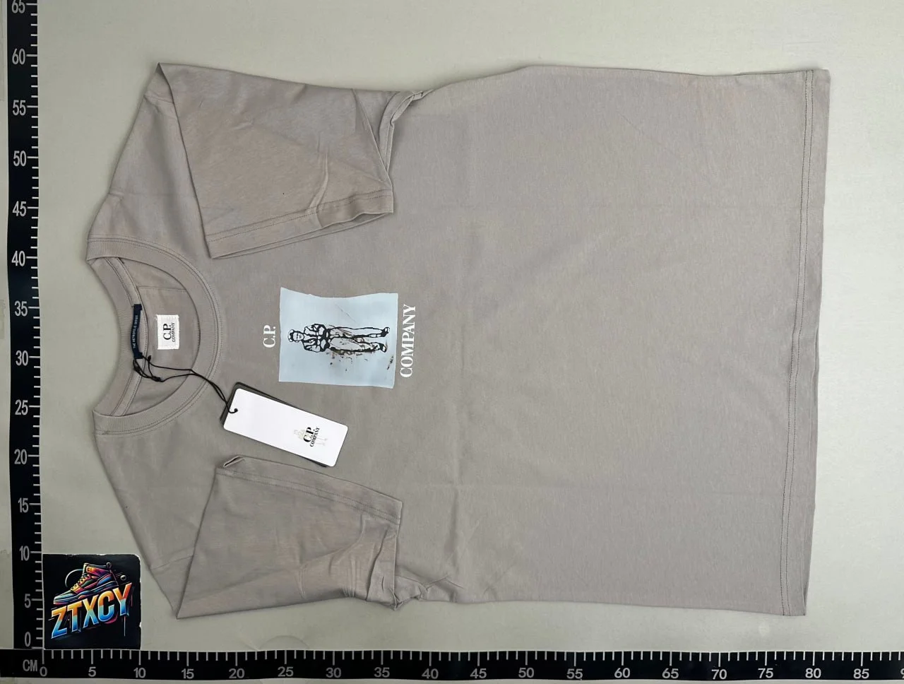 Men's Crewneck Short-Sleeve Printed T-Shirt — CY 5