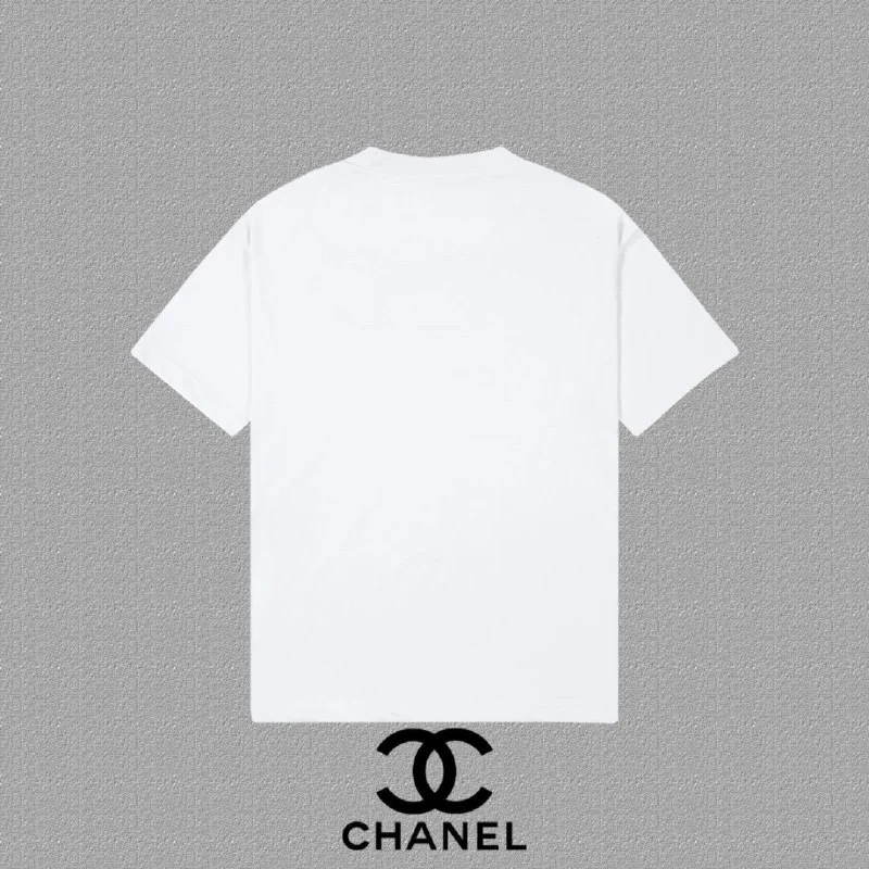Unisex Loose-Fit Cotton Crewneck Short-Sleeve T-Shirt — #1594 3