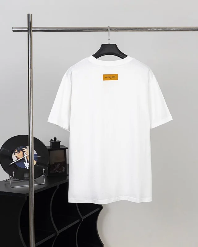 Unisex Loose-Fit Short-Sleeve Printed Letter-Graphic T-Shirt — ins — #1614 5