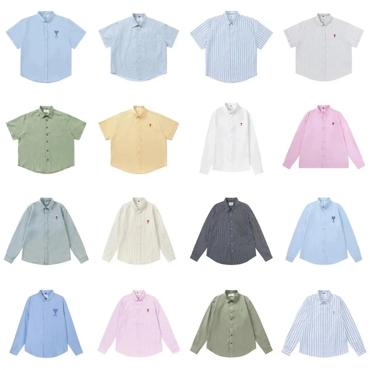 Unisex Loose-Fit Long-Sleeve Shirt — RE 2