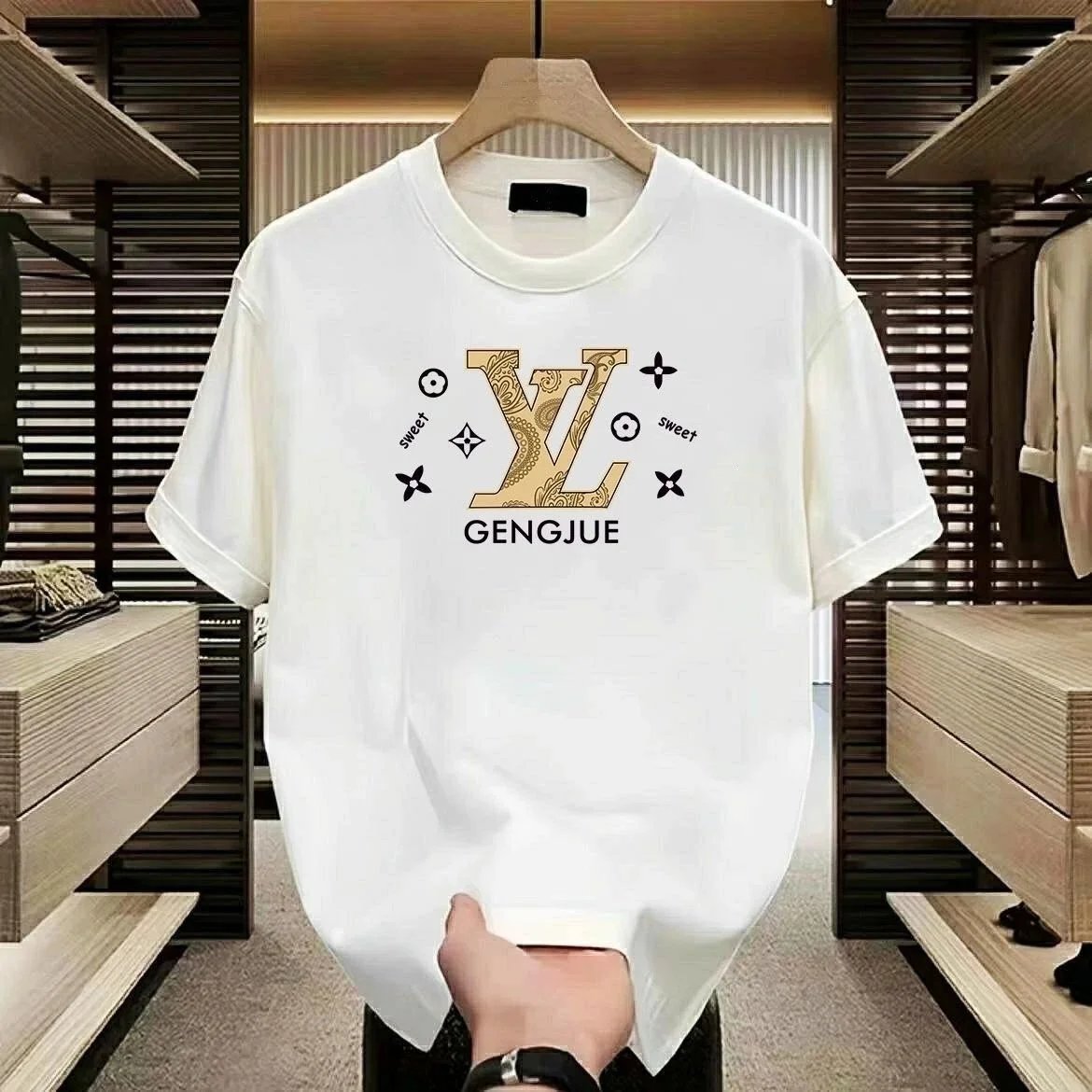 Unisex Cotton Short-Sleeve T-Shirt — oversize