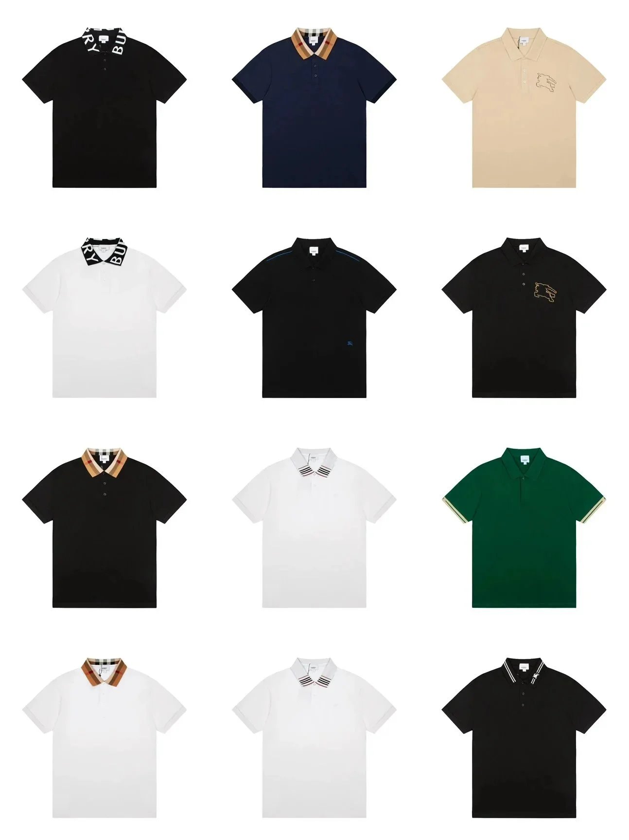 Men's Short-Sleeve Polo Shirt — #1758
