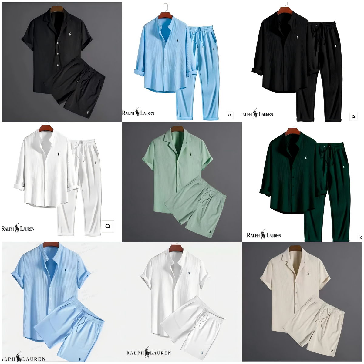 Short-Sleeve Sweatshirt Set