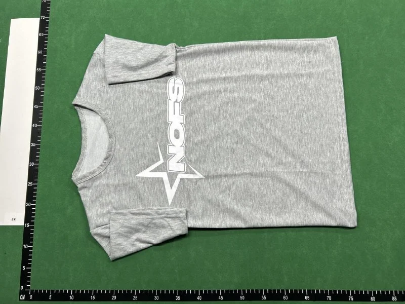 Unisex Loose-Fit Short-Sleeve Printed Clothing Set — B574 3