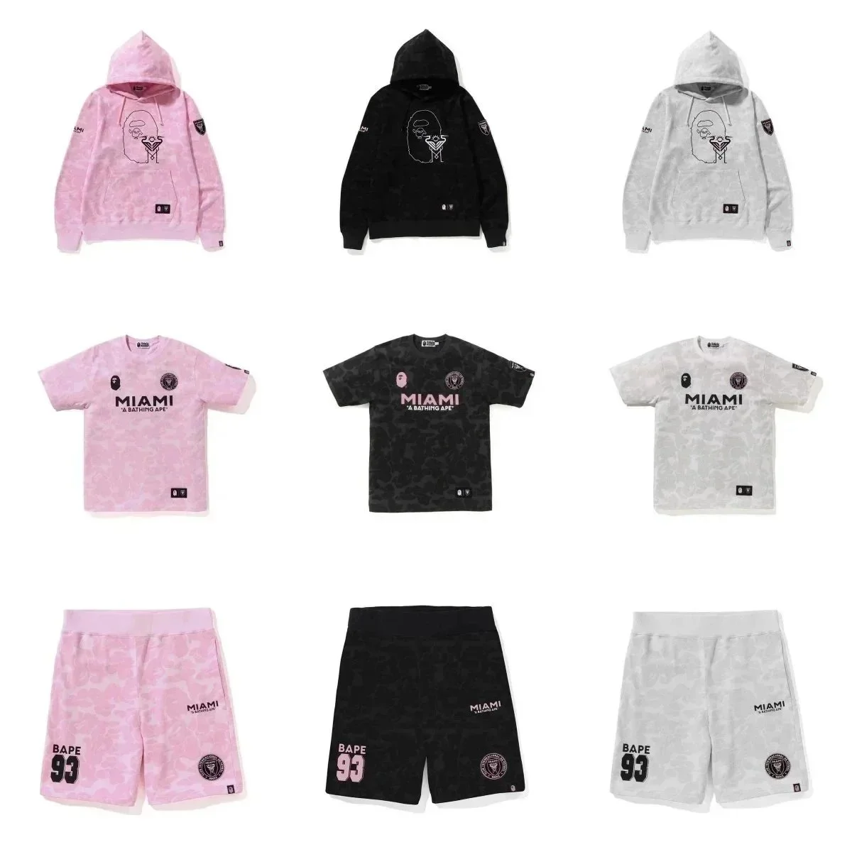Unisex Short-Sleeve Embroidered Shorts — ZZW15 2