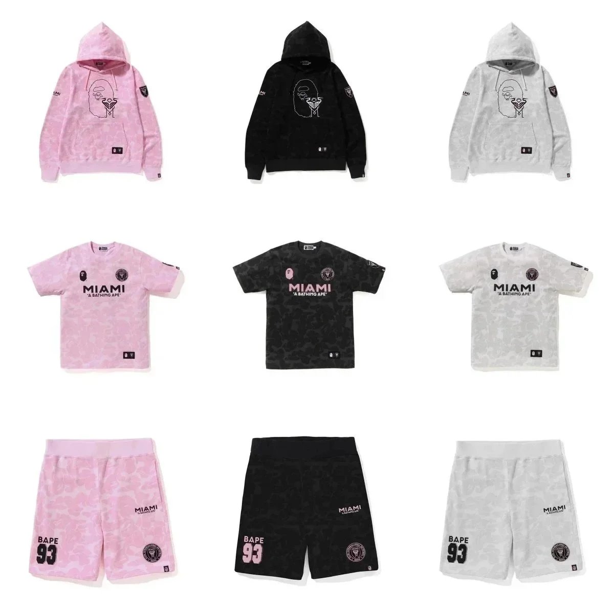 Unisex Short-Sleeve Embroidered Shorts — ZZW15