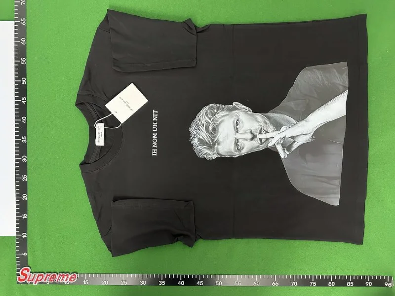Unisex Loose-Fit Short-Sleeve T-Shirt — #1876 3