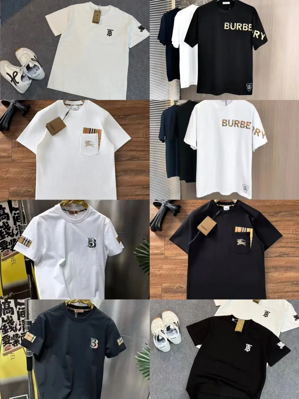 Short-Sleeve Embroidered T-Shirt Selection — OJ02 3