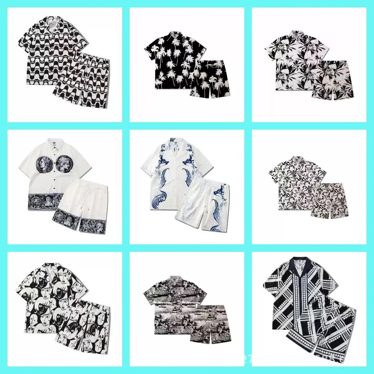 Short-Sleeve Printed Clothing Set — BZ20-2025 5