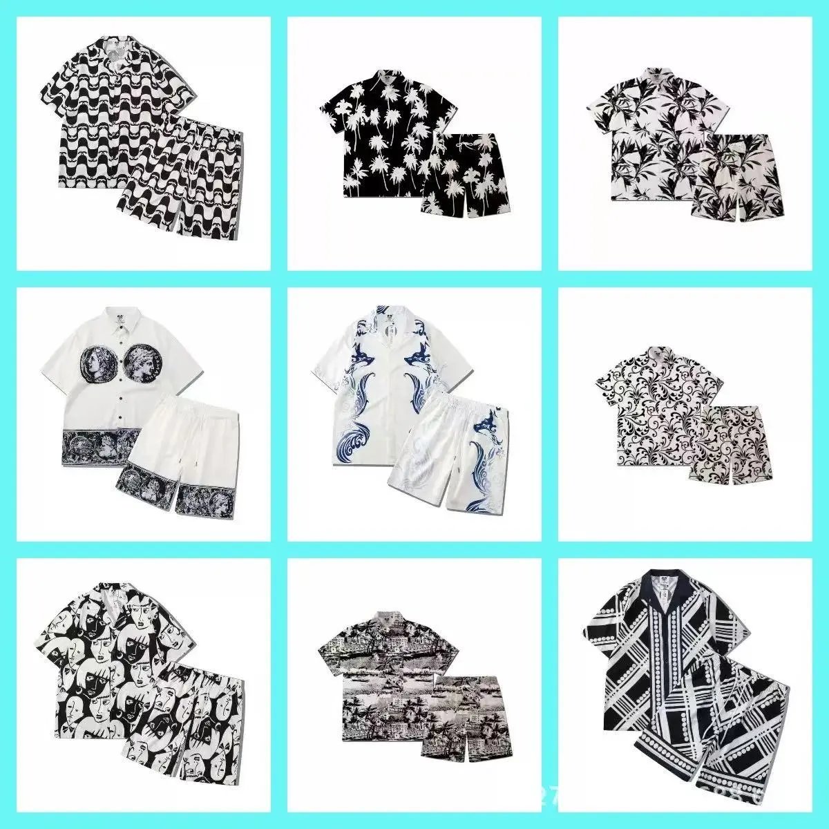 Short-Sleeve Printed Clothing Set — BZ20-2025