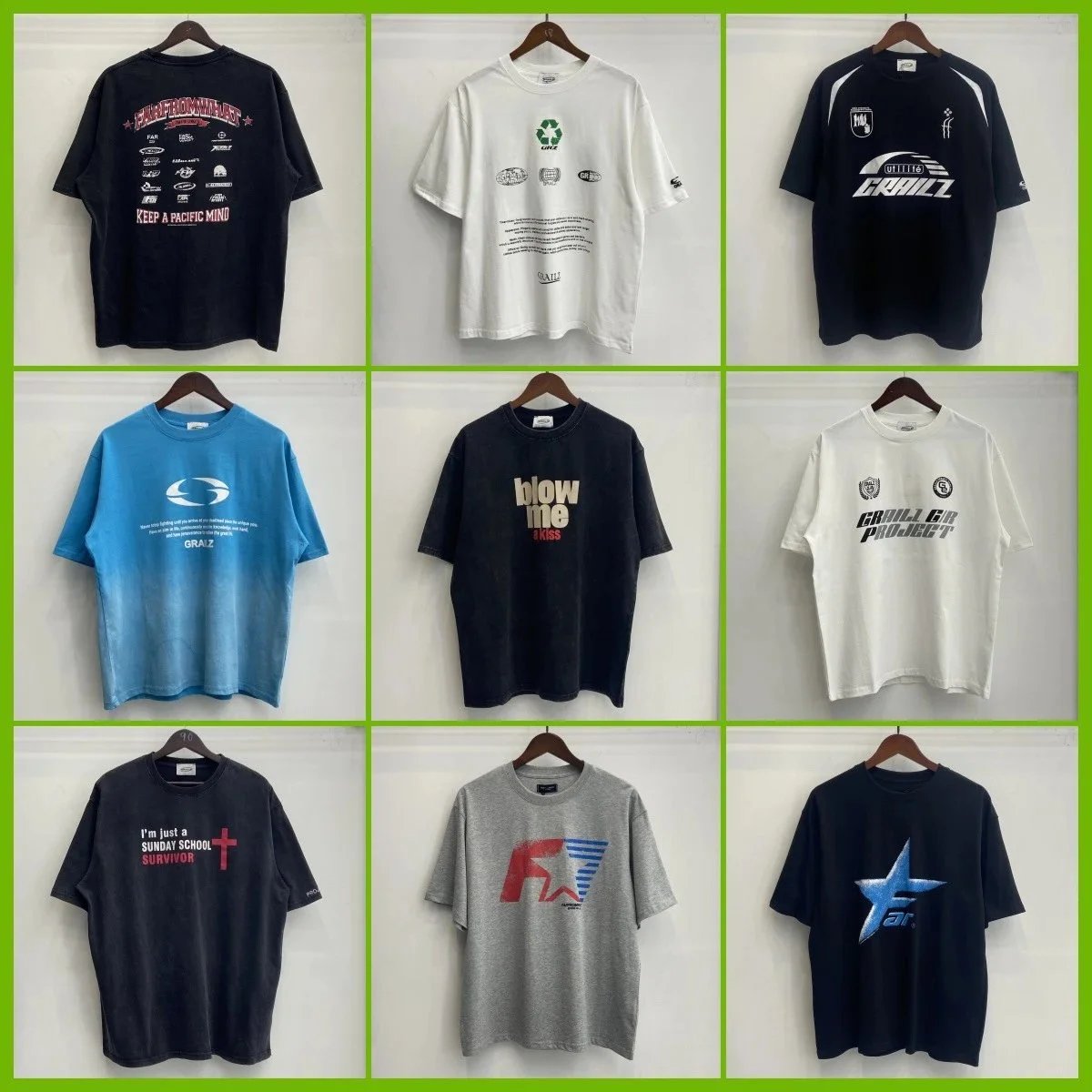 Casual loose T-Shirts for men and women — #1915