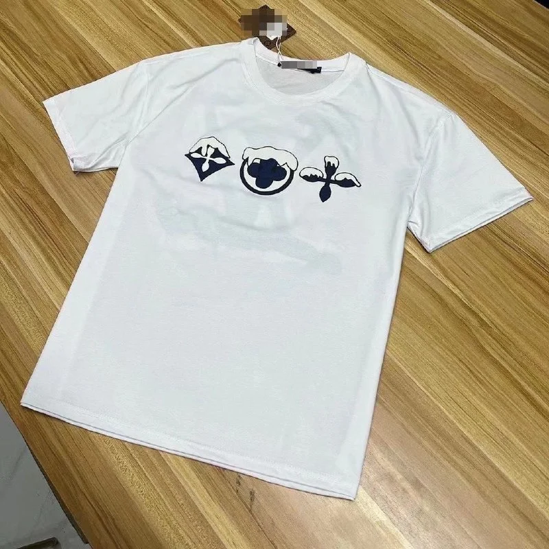 Unisex Loose-Fit Cotton Crewneck Short-Sleeve T-Shirt — #1918 5