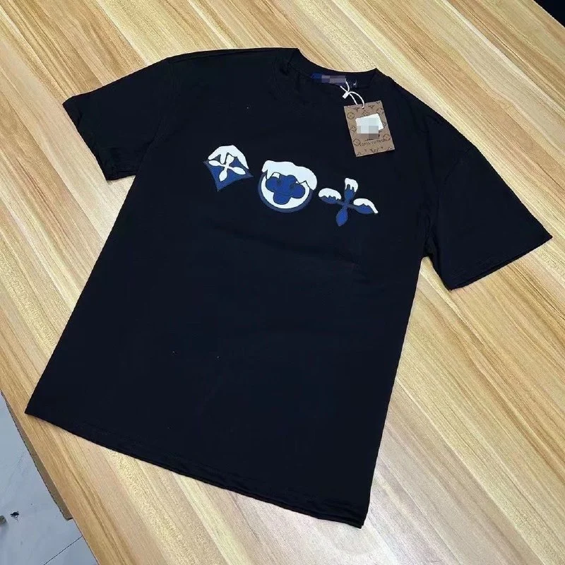 Unisex Loose-Fit Cotton Crewneck Short-Sleeve T-Shirt — #1918 7