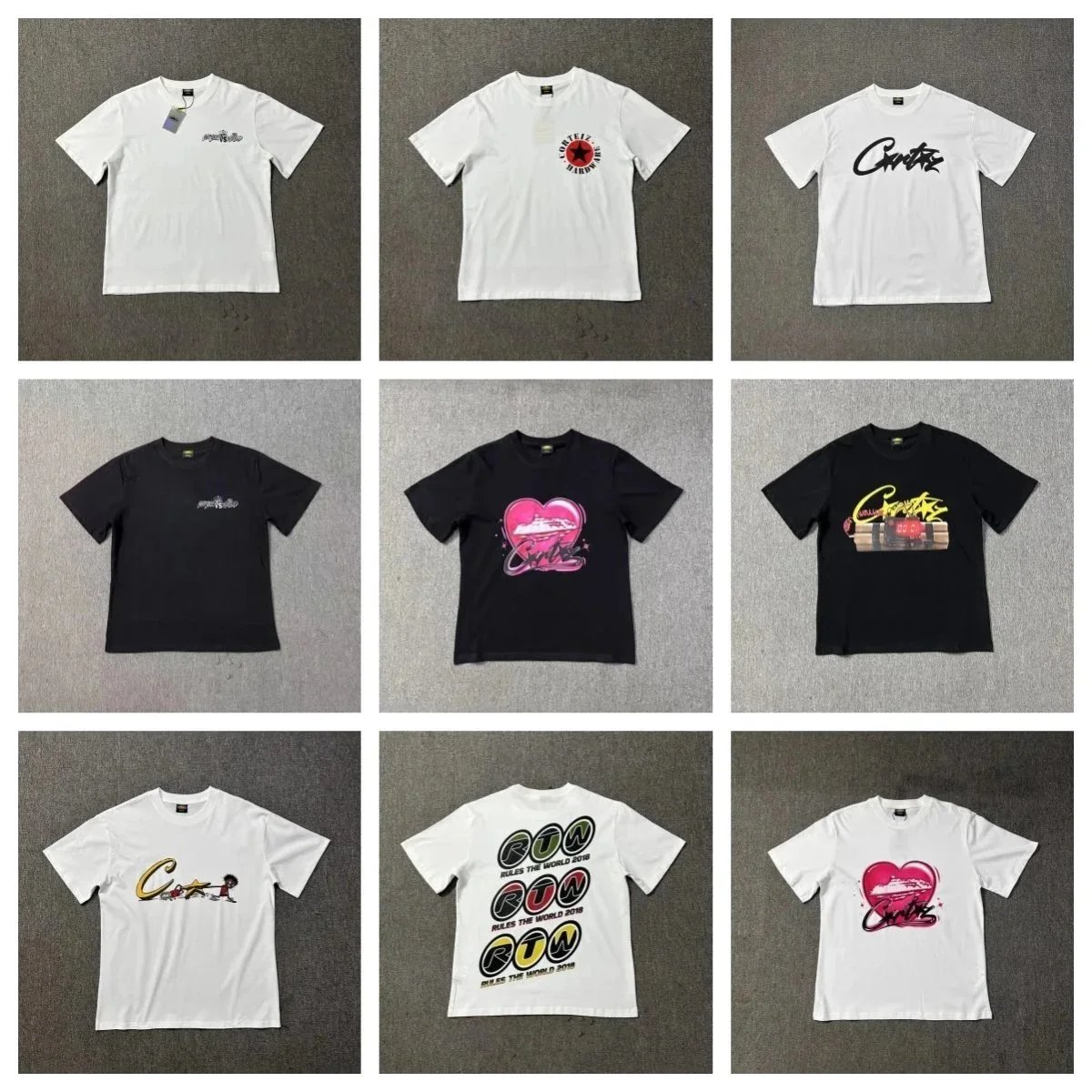 Letter-Graphic T-Shirt — ZW-1