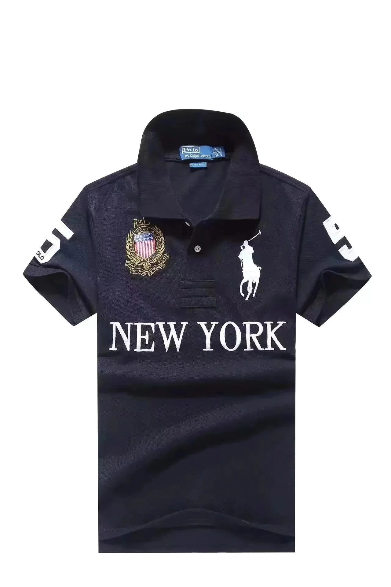 Short-Sleeve Embroidered T-Shirt