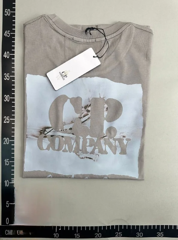 Men's Crewneck Short-Sleeve Printed T-Shirt — CP — #2016 5