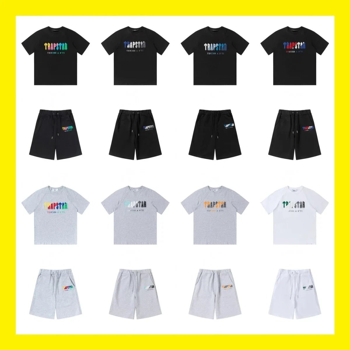 Short-Sleeve Embroidered Letter-Graphic T-Shirt — Tr