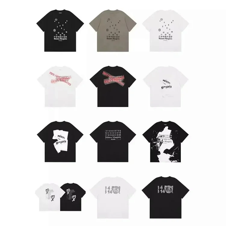 Pure cotton double yarn men's T-Shirt Short-Sleeve Top in stock — #2047 2