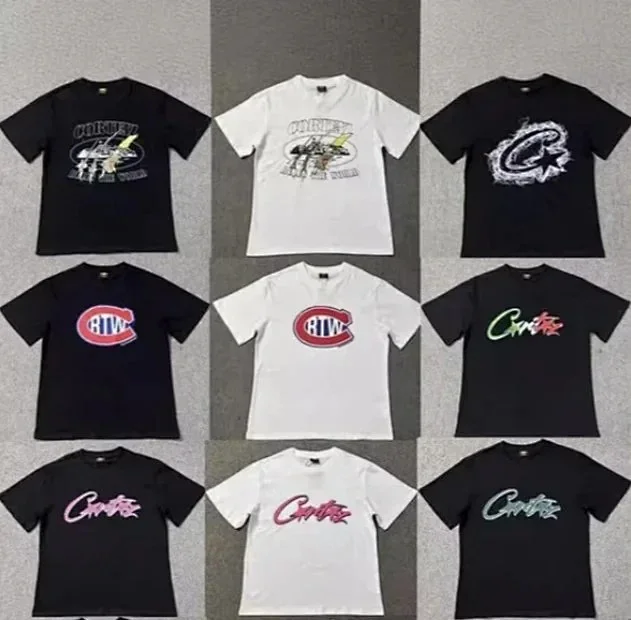 Unisex Short-Sleeve Letter-Graphic T-Shirt Selection 2