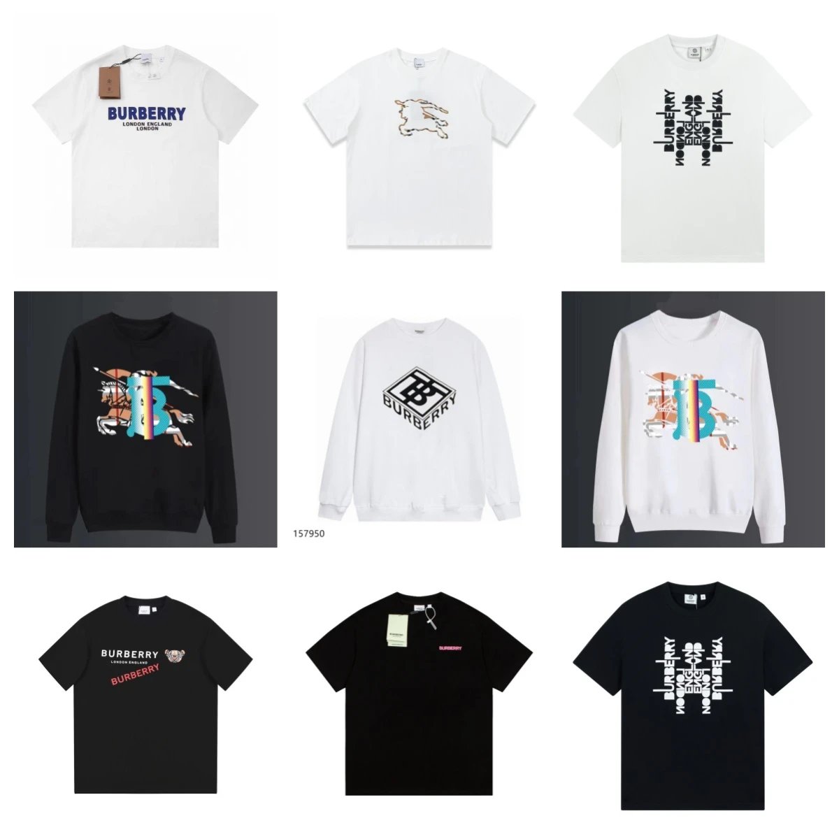 UF-1 spring and summer loose and simple letter T-Shirt