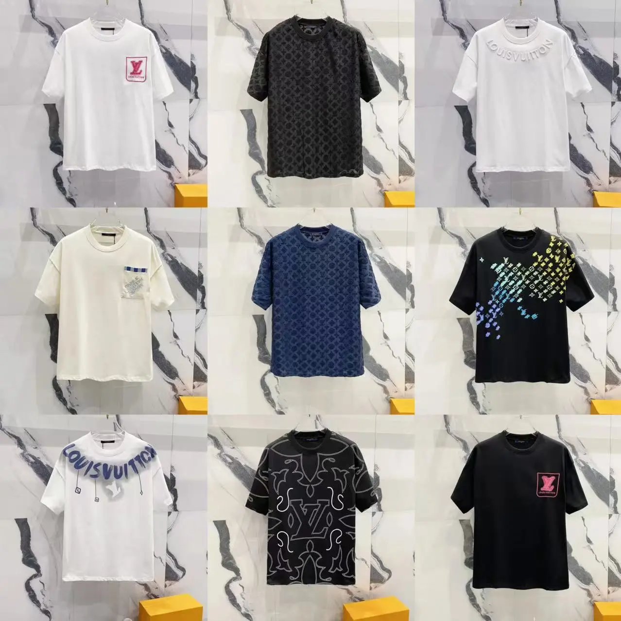 Short-Sleeve Printed T-Shirt Selection — KKD-TOP